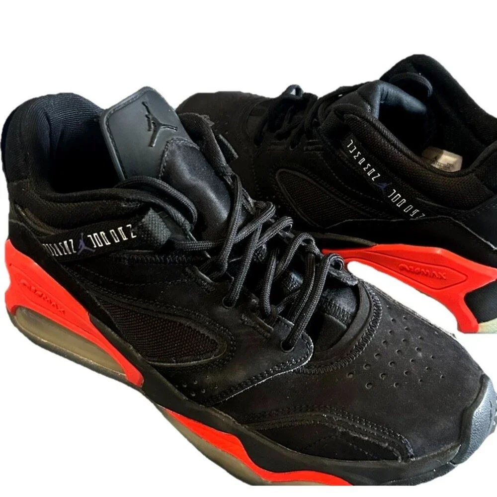 Nike Jordan Point Lane Mens Sz 8 Black Infrared Basketball Sneaker CZ4166-006